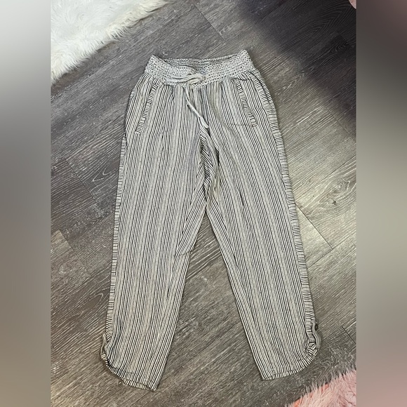 Linen striped pants - Picture 3 of 7